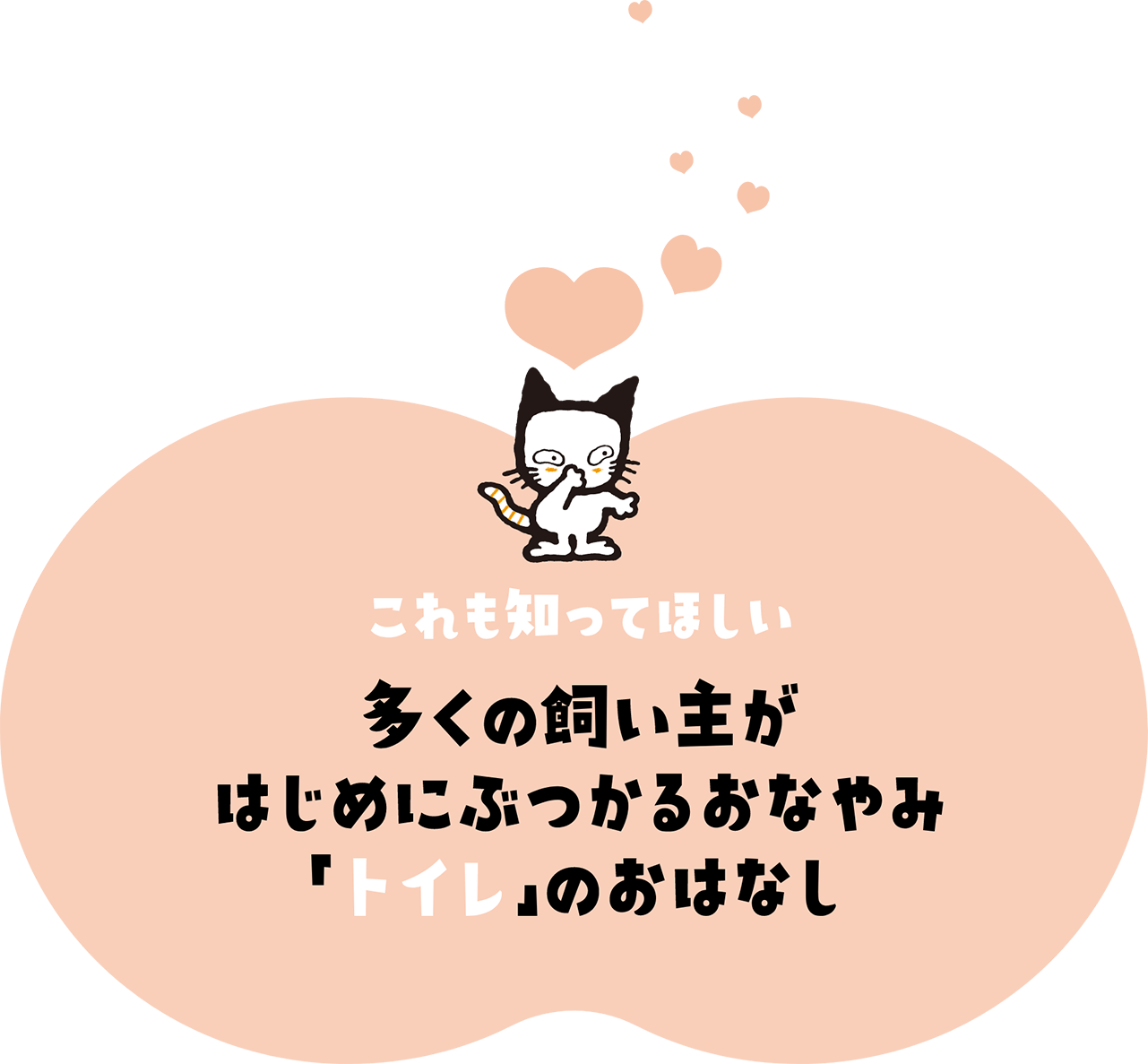 これも知ってほしい 多くの飼い主がはじめにぶつかるおなやみ「トイレ」のおはなし